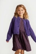 COCCODRILLO susegamas megztinis ACADEMY GIRL KIDS, violetinis, ZC4172201AGK-016-122, 122 cm