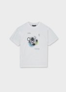 MAYORAL marškinėliai trumpomis rankovėmis, white, 6.036-30, 157  cm