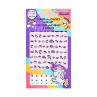 UNICORN nagų dailės lipdukai + akmenėliai MAGIC, 72 + 24 vnt., 186788