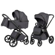 CARRELLO universalus vežimėlis 2in1 VECTOR F, Ample Grey, CRL-6700