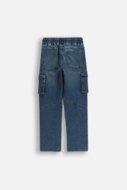 COCCODRILLO kelnės JEANS COLLECTION BOY, mėlynos, ZC5123502JCB-015-092, 92 cm