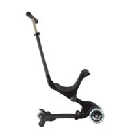 GLOBBER paspirtukas Go Up Deluxe Lights 360°,  juodas, 699-320