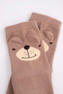 COCCODRILLO kojinės SOCKS BOY, kreminės, ZC5382205SOB-002-015, 15 cm