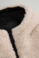 COCCODRILLO kailiniai OUTERWEAR GIRL JUNIOR, kreminiai, ZC5153102OGJ-003-164, 164 cm