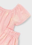 MAYORAL marškinėliai trumpomis rankovėmis ir sijonas, blossom, 3.947-59, cm