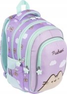 PUSHEEN vaikiška kuprinė, 4 skyrių, violetinė, TO-PLS-2681-XXX-PUSH-PC