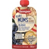 SEMPER MUMS RTE tyrelė su avižomis ir mėlynėmis, 6 mėn., 110 g., 119346