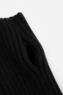 COCCODRILLO kumštinės pirštinės BASIC ACCESSORIES, juodos, ZC3360801BAC-021