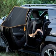 LIONELO automobilio langų apsauga nuo saulės, Black, LO-SUNBLOCKER