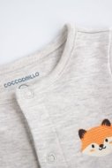 COCCODRILLO šliaužtinukas FOREST FRIENDS BOY NEWBORN, pilkas, cm