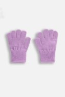 COCCODRILLO pirštinės BASIC ACCESSORIES, violetinės,