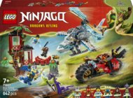 71857 LEGO® NINJAGO® Nindzių transporto priemonės ir namelio medyje gynyba