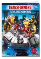 Transformers Spalvinimas Su Lipdukais, 9786090510001
