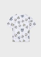 MAYORAL marškinėliai trumpomis rankovėmis, white, 6.038-39, 157  cm