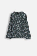 COCCODRILLO marškinėliai FROSTING PUDDLE GIRL KIDS, žali, ZC5143901FGK-011-122, 122 cm