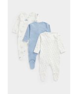 MOTHERCARE šliaužtinukas ilgomis rankovėmis, 3 vnt., CB275