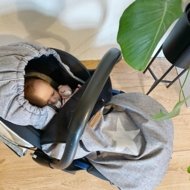 BABYTROLD miegmaišis STAR, Grey denim, 15-32GD