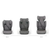 KINDERKRAFT automobilinė kėdutė JUNIOR FIX 2 PLUS, 100-150 cm., Grey, KCJUFI20GRYPL0N