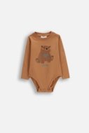 COCCODRILLO smėlinukas FOREST FRIENDS BOY NEWBORN, rudas, cm