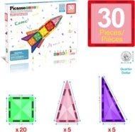 PICASSO TILES Magnetinis konstruktorius 30 det., PTM30