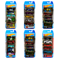 HOT WHEELS automodelių 5vnt. rinkinys, 1806