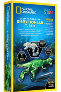 NATIONAL GEOGRAPHIC rinkinys Glow-in-the-Dark T. Rex Dissection Lab, CRNGTREXLAB6L