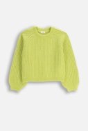 COCCODRILLO megztinis CRAFT PUNK GIRL JUNIOR, žalias, ZC5172101CGJ-030-134, 134 cm