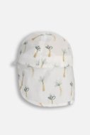 COCCODRILLO kepurė su snapeliu, balta, WC6364209ALB-003-046, 46 dydis
