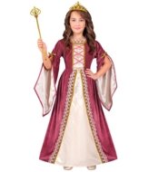 WIDMANN kostiumas Medieval Princess, dydis (128 cm / 5-7 metai), 13196
