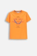 COCCODRILLO marškinėliai trumpomis rankovėmis, oranžiniai, WC6143203RBJ-006-134, 134 cm