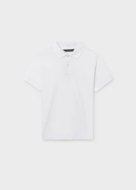 MAYORAL polo marškinėliai trumpomis rankovėmis, white, 890-72, 157  cm