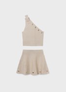 MAYORAL palaidinė ir sijonas, sand, 6.918-14, 157  cm