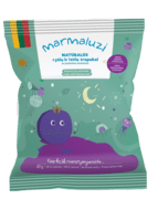 MARMALUZI naturalūs ryžių ir speltos trapukai su juodaisiais serbentais, nuo 8 mėn.+, 30g