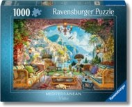 RAVENSBURGER dėlionė Viduržemio terasos vaizdas, 1000 det., 12001576
