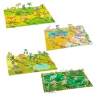 DJECO kūrybinis rinkinys Lift-up Stickers - Animals, DJ00044