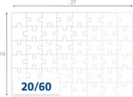 CLEMENTONI PAW PATROL dėlionė, 2x60 det., 21623