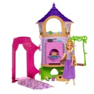 DISNEY PRINCESS lėlės Auksaplaukės ir bokšto rinkinys, HLW30