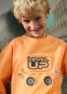 MAYORAL marškinėliai trumpomis rankovėmis, apricot, 6.037-33, 157  cm