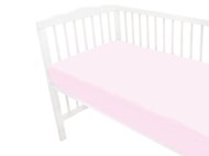 MIMINU paklodė lovytei, 120x60 cm., Pink