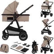 LIONELO universalus vežimėlis AMBER 2IN1, Beige sand