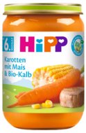 HiPP ekologiška tyrelė „Morkos ir kukurūzai su veršiena“, nuo 6 mėn., 190 g., 6280