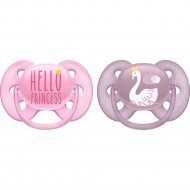 PHILIPS AVENT čiulptukai ULTRA SOFT DECO, 6-18 mėn., 2 vnt., SCF223/02