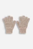 COCCODRILLO pirštuotos pirštinės ACCESSORIES WINTER BOY, smėlio spalvos, ZC4360310AWB-002-XL, XL cm