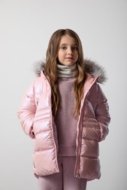 COCCODRILLO striukė OUTERWEAR GIRL KIDS, rožinė, ZC5152106OGK-033-080, 080 cm