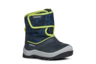 GEOX Žieminiai batai Navy/Lime B044HA-050MN-C0749