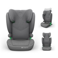 KINDERKRAFT automobilinė kėdutė JUNIOR FIX 2 PLUS, 100-150 cm., Grey, KCJUFI20GRYPL0N 