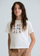 MAYORAL marškinėliai trumpomis rankovėmis, bone, 6.005-89, 157  cm