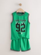 NEXT marškinėliai be rankovių ir šortai, Y02990, 98 cm