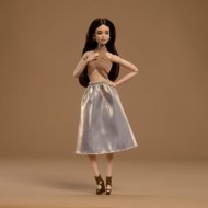BARBIE Basics No06 lėlė rudais plaukais, JJX25