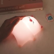 INNOGIO silikoninė naktinė lemputė, GIOsleepy Piggy, GIO-144